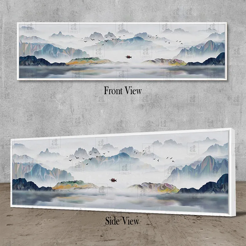 Foggy Mountains Wall Art media 4