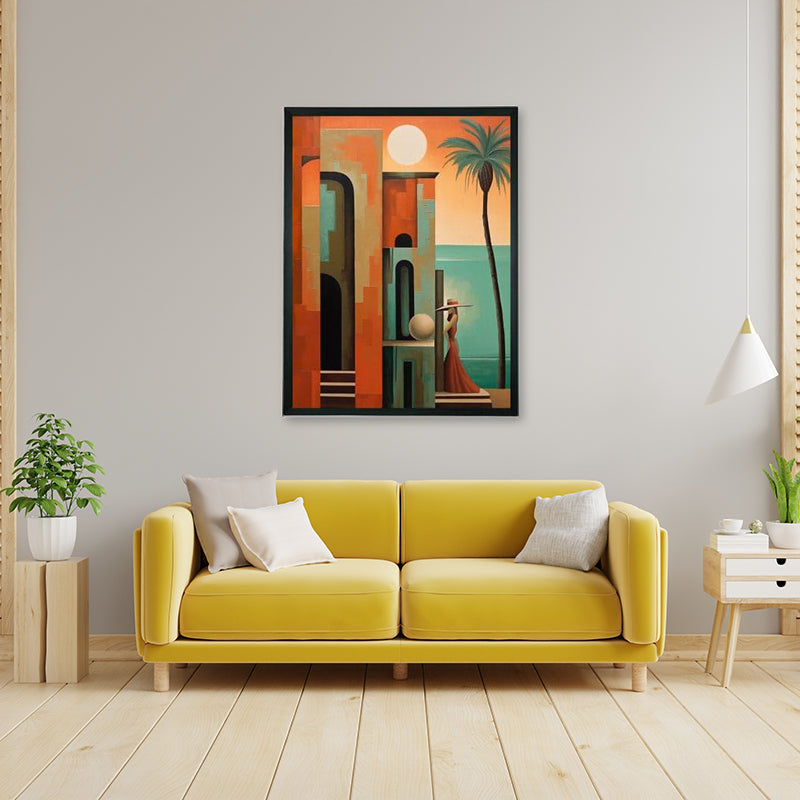 City Dawn Canvas Wall Art media 5