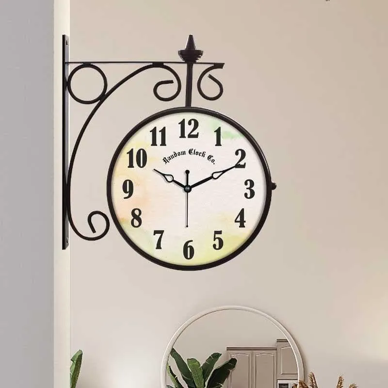 Retro Reverso Wall Clock media 1