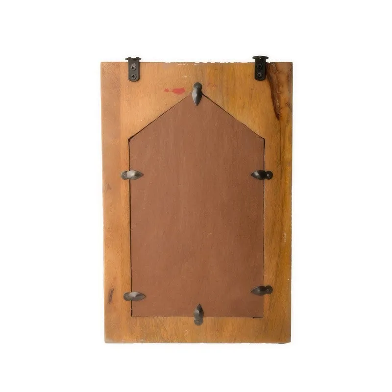 Tazva Decorative Mango Wood Wall Mirror media 7