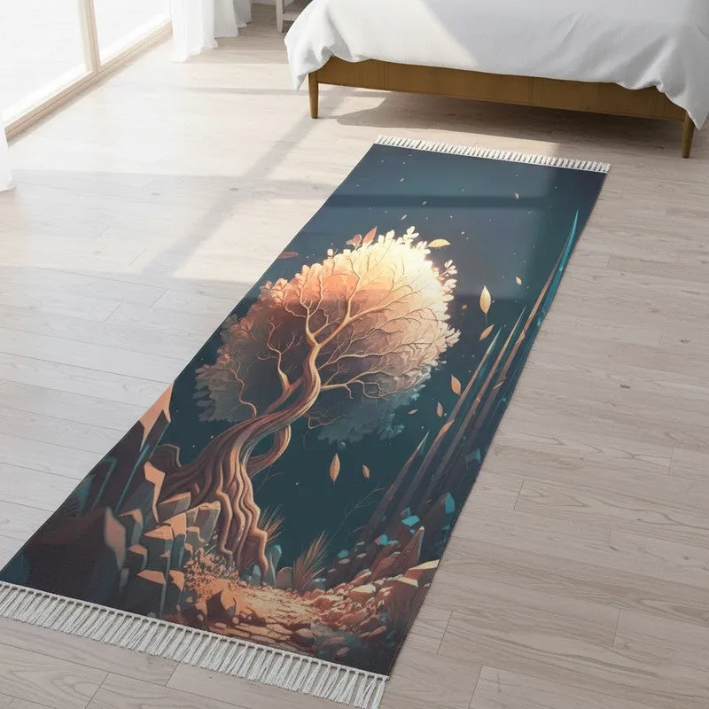 Midnight Monolith Runner Rug media 1