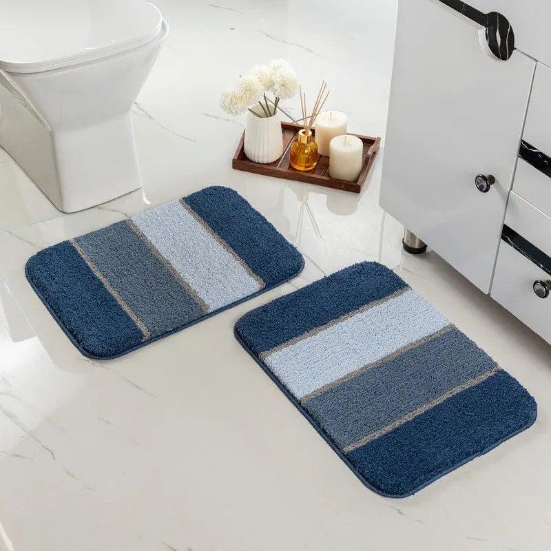 CloudStep Bathmat ( blue ) - Set Of Two media 3