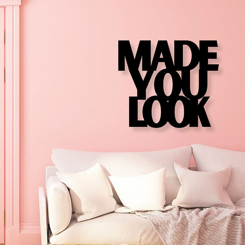 Made You Look Iron Wall Accent