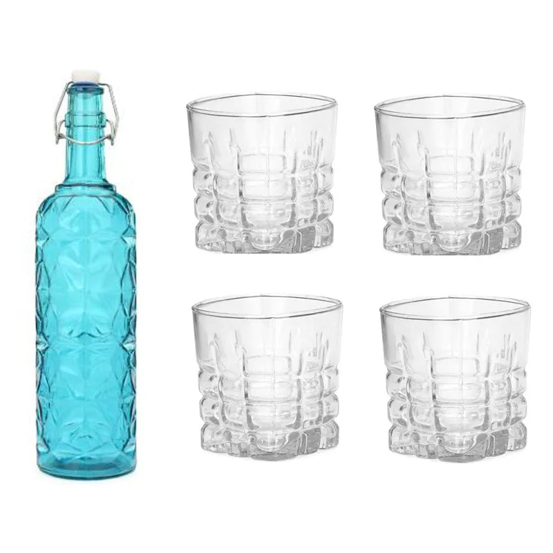 River 1000 mL Water Bottle With 200 mL Glasses - Five Piece Set media 3