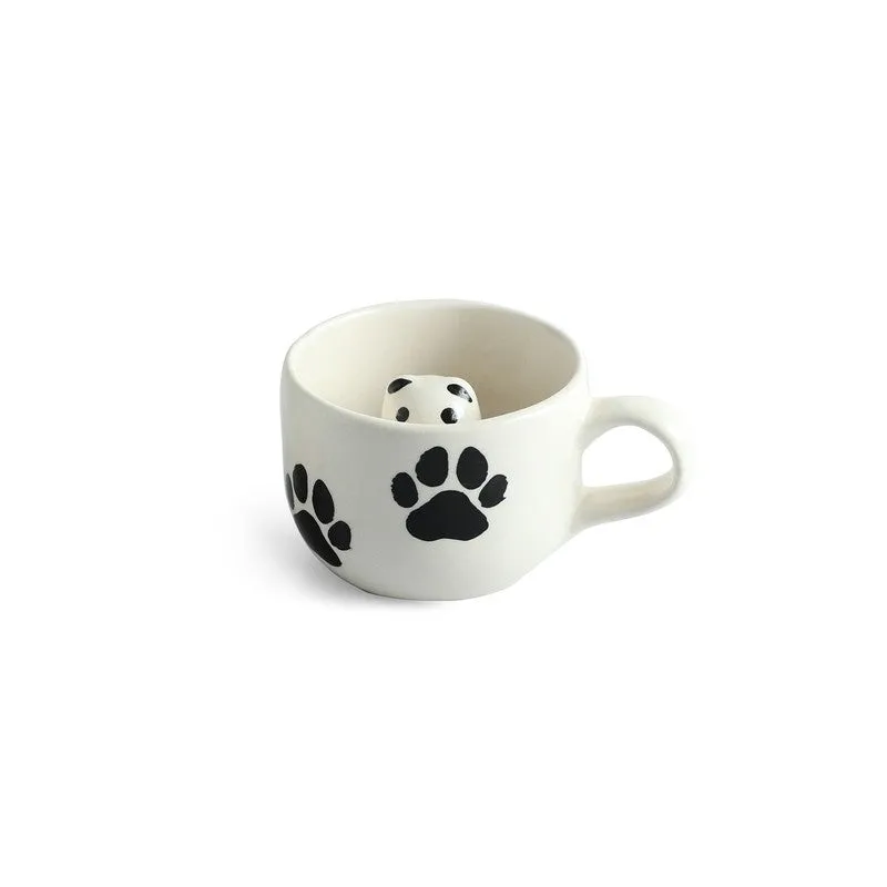 Furry Ceramic Tea Cup (210 mL) media 3