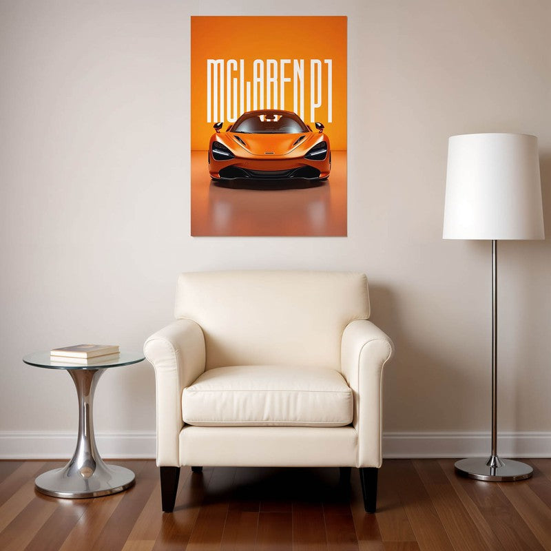 Eclipse Racer Wall Poster