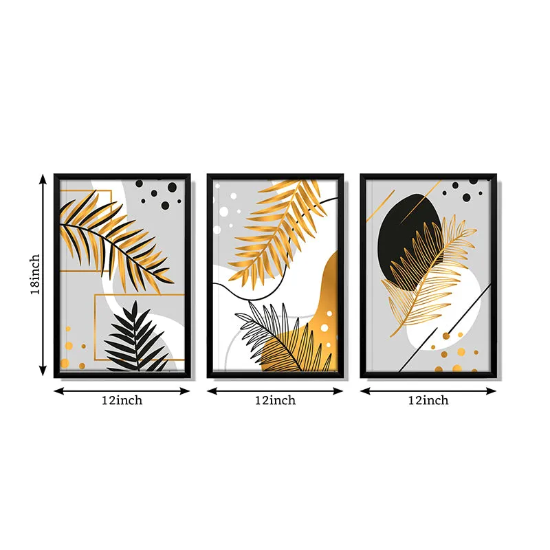 Luxe Tropics Wall Art With Frame - Set Of Three media 7