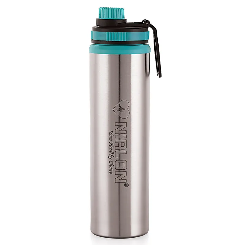 Solene Stainless Steel Water Bottle (Blue) - 900 mL media 1