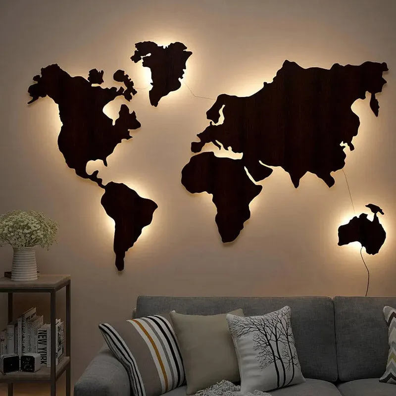 Wander Love LED Strip Light MDF Wall Lamp media 1
