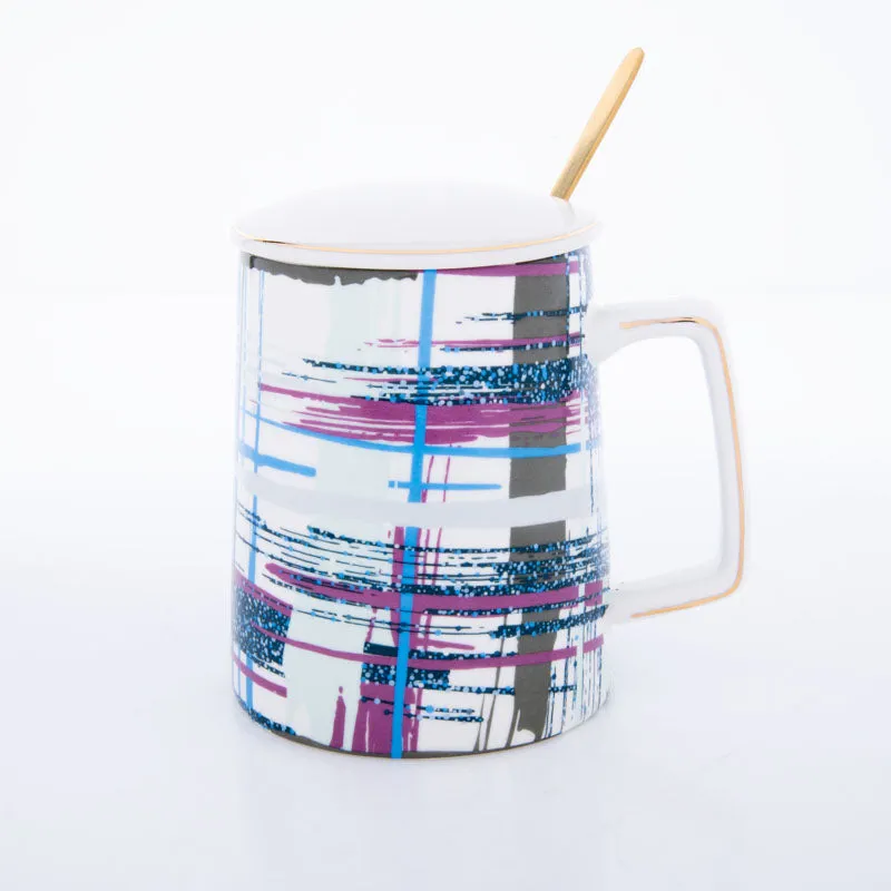 Leira Ceramic Coffee Mug (450 mL) - Two Piece Set media 3