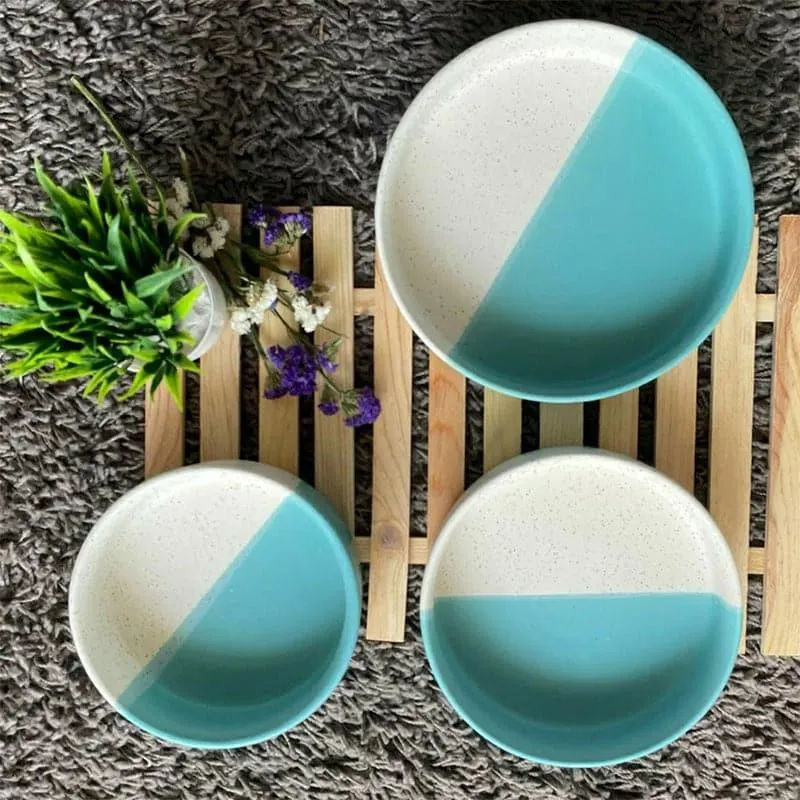 Echona Serving Bowl - Set Of Three media 1