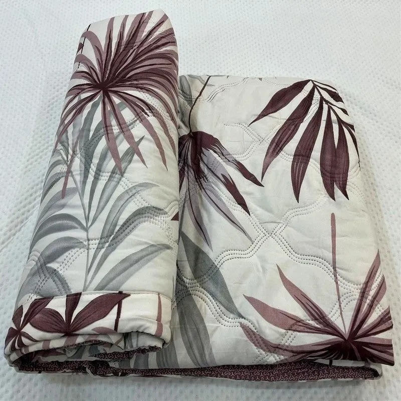 Bloomers Floral Cotton Comforter (Multicolor) - 300 GSM media 4
