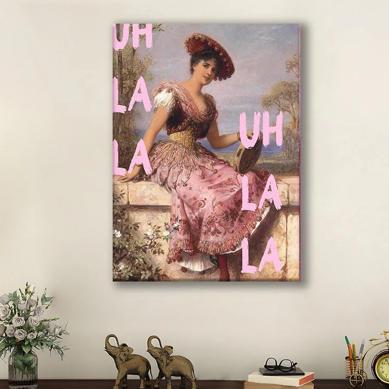 Uh La La Wall Art media 2