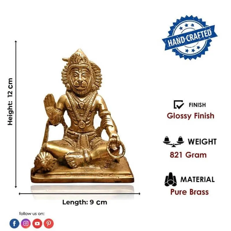Shri Bajragbali Brass Murti media 4