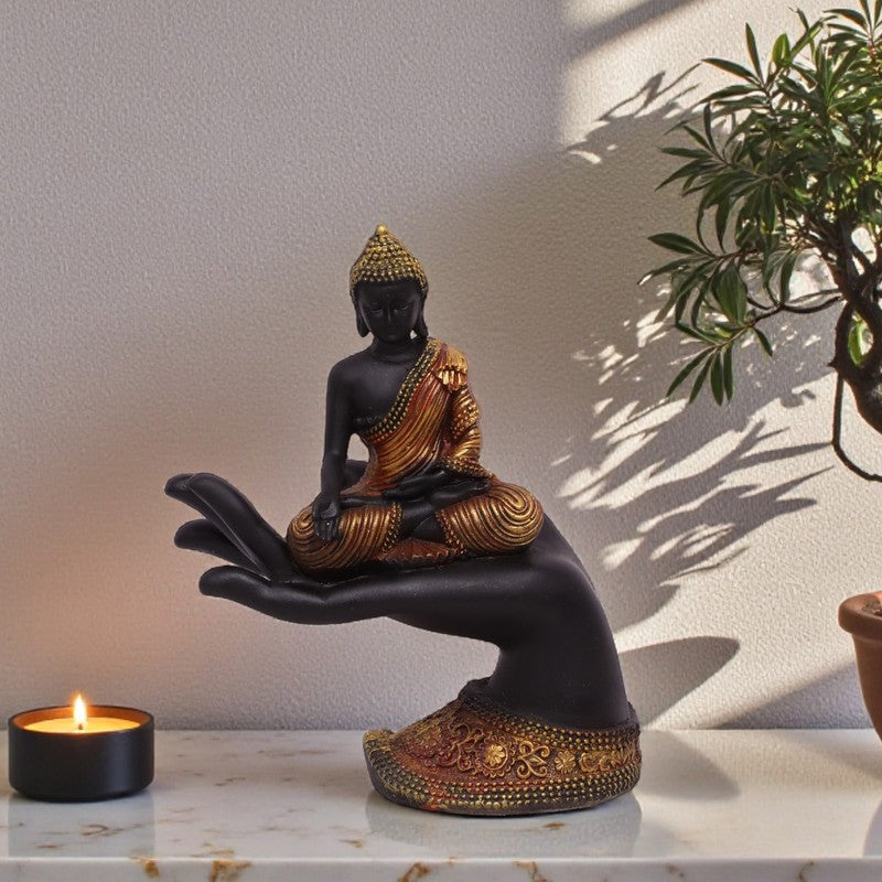 Zenith Buddha Polyresin Idol