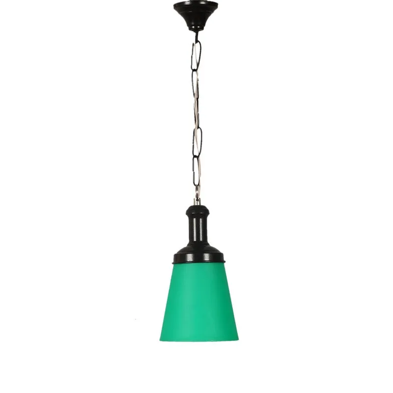 Contrast PVC Ceiling Lamp - Green media 3