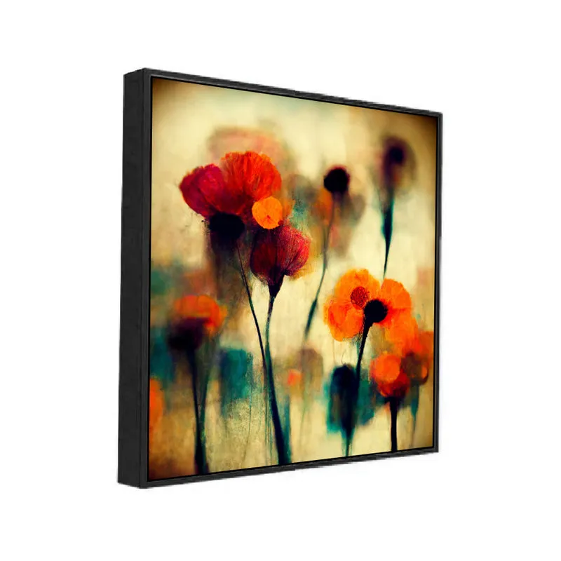 Bright Blossoms Wall Painting media 3