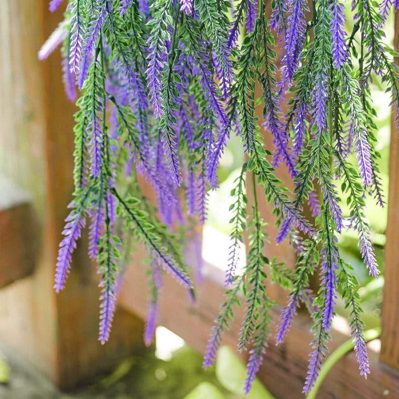 Faux Lavender Garland