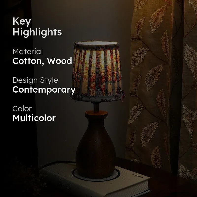 Tapestry Cotton Table Lamp - Multicolor media 2
