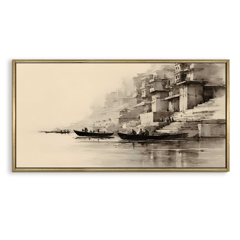 Timeless Ghats of Kashi Wall Art media 4