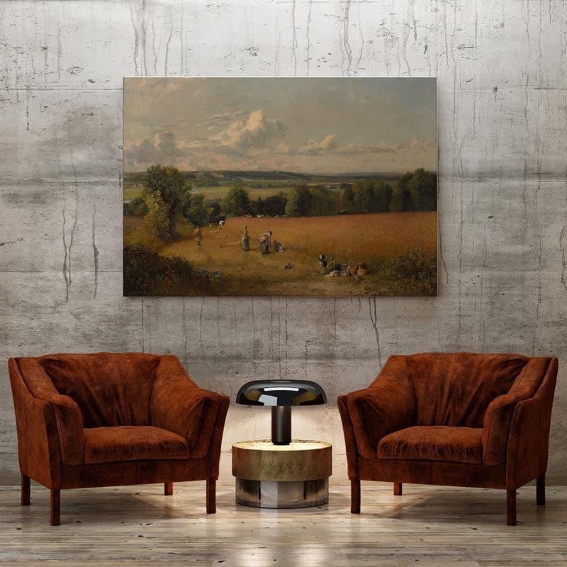 Wheatfield Canvas Painting - John Constable - Gallery Wrap