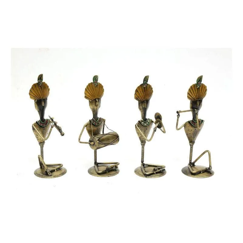 Tribal Musical Symphony Showpiece - Set Of Four media 3