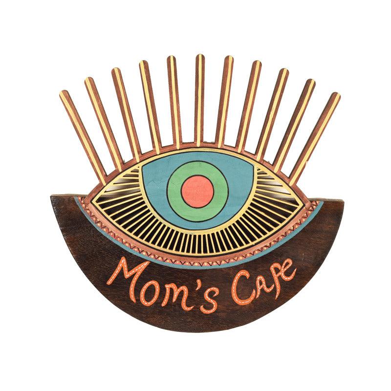 Mom's Cafe Handcrafted Wooden Wall Accent media 3