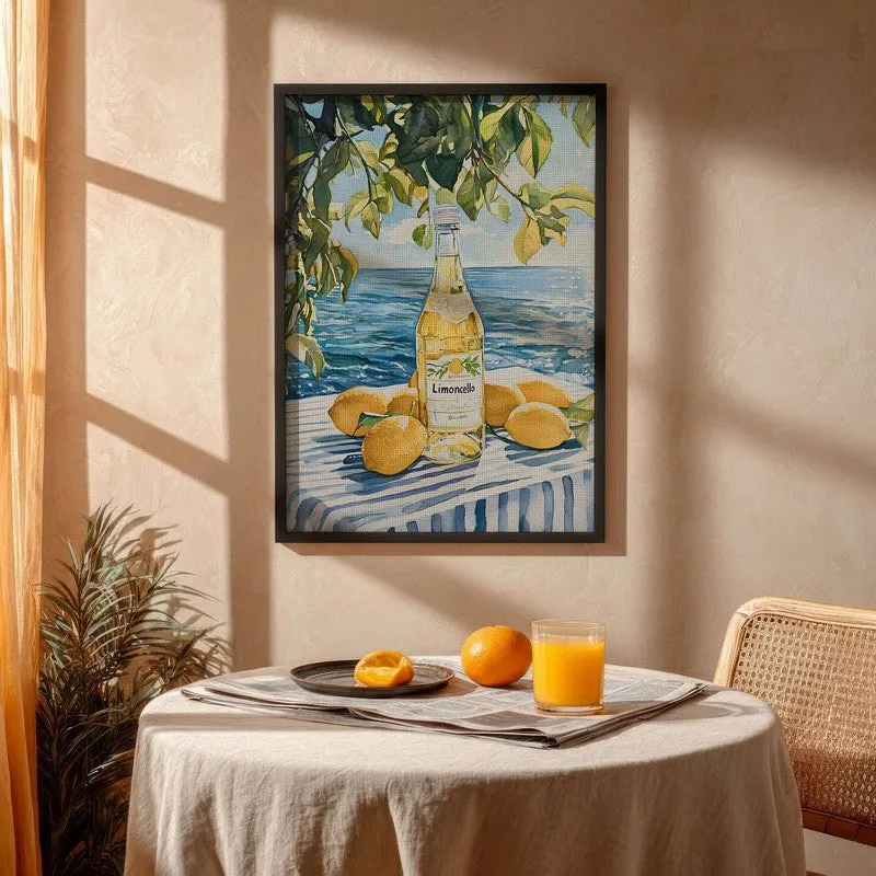 Wine Whisper Archival Canvas Wall Art - Black media 4