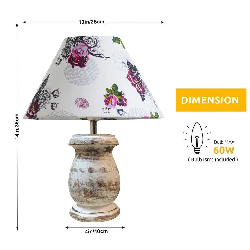 GardenBloom Wooden Table Lamp media 7