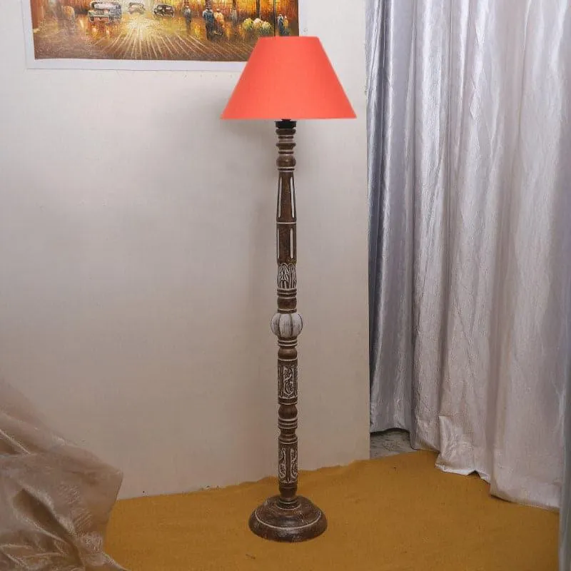 Colton Ezra Floor Lamp - Orange media 3