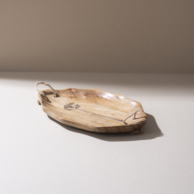Triven Handcrafted Mango Wood Platter