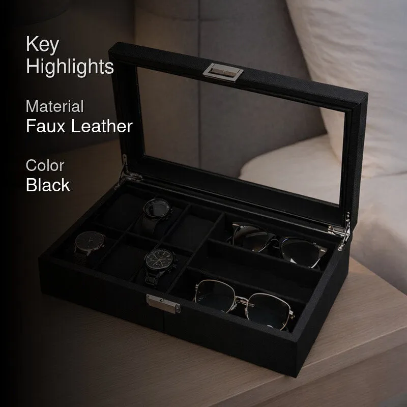 AarviDecor Neat Core Faux Leather Desk Organizer media 2