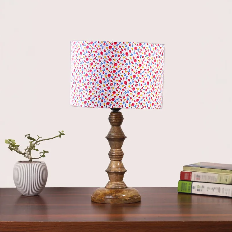 Fleura Timber Wooden Table Lamp - Multicolor media 3