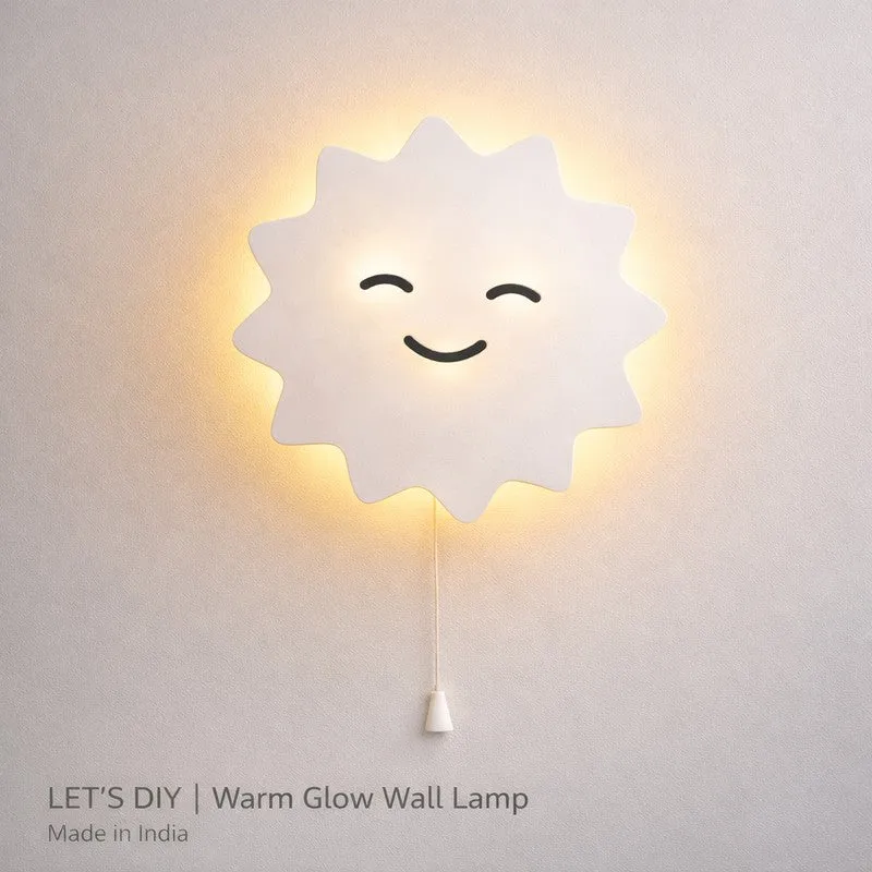 Sunelle Battery Operated MDF Wall Lamp - White media 4