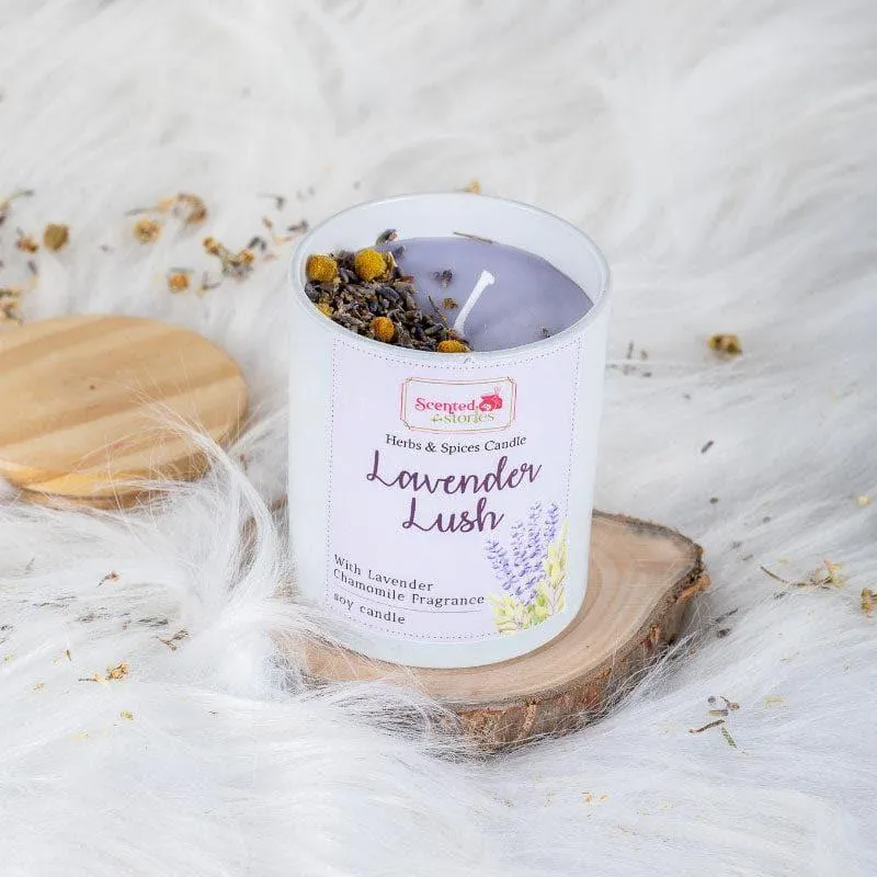 Lavender Loop Scented Soy Wax Candle media 4