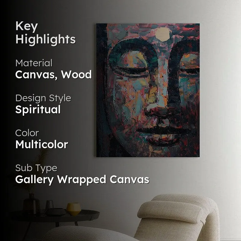 Buddha Canvas Wall Art - Gallery Wrap media 2