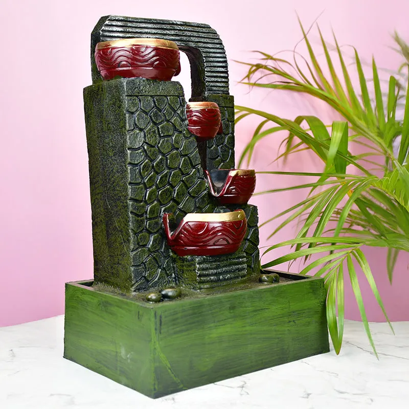 Zen Waterfalls Tabletop Fountain media 4