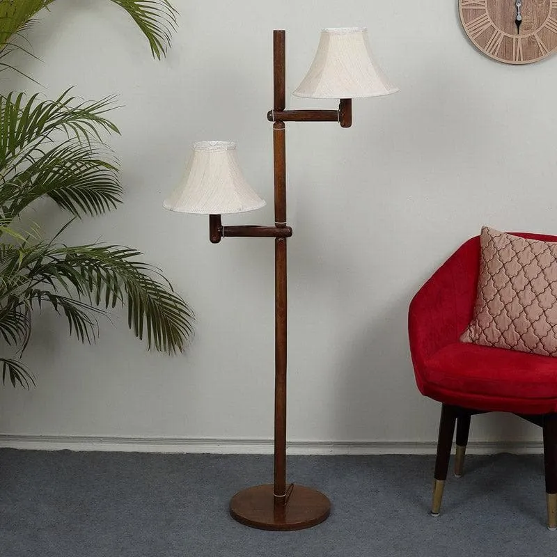 Jijo Jasto Stainless Steel Floor Lamp - Beige media 3