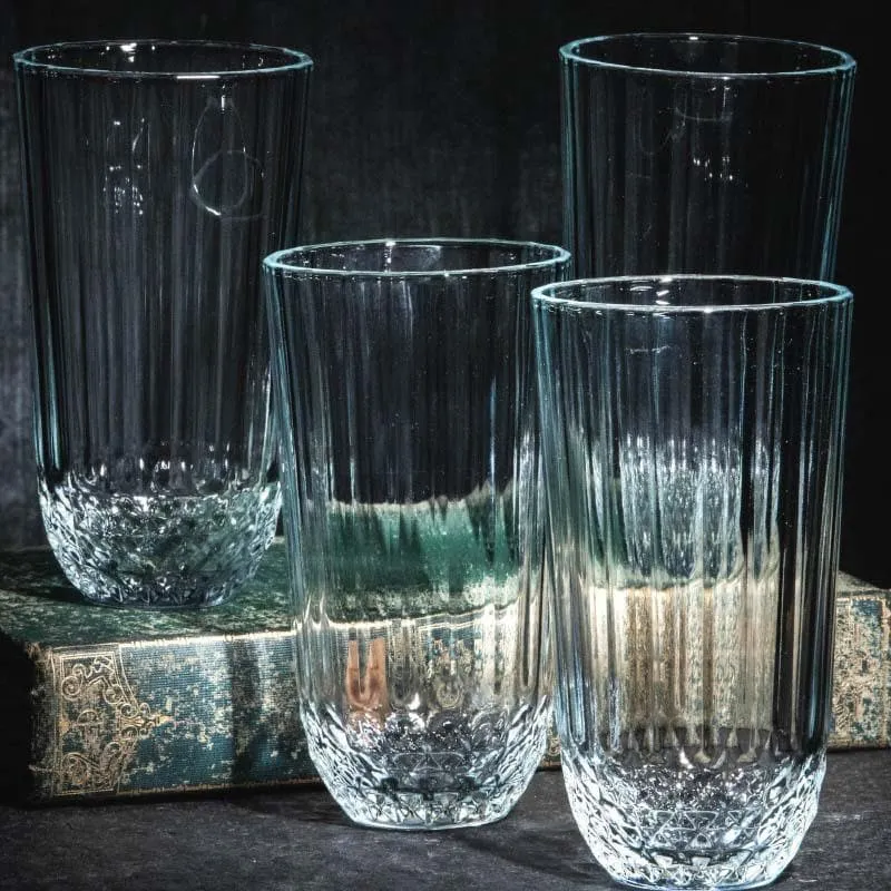 Pasabahce Tiyna Tall Glass Tumbler (345 ML) - Set Of Six media 6