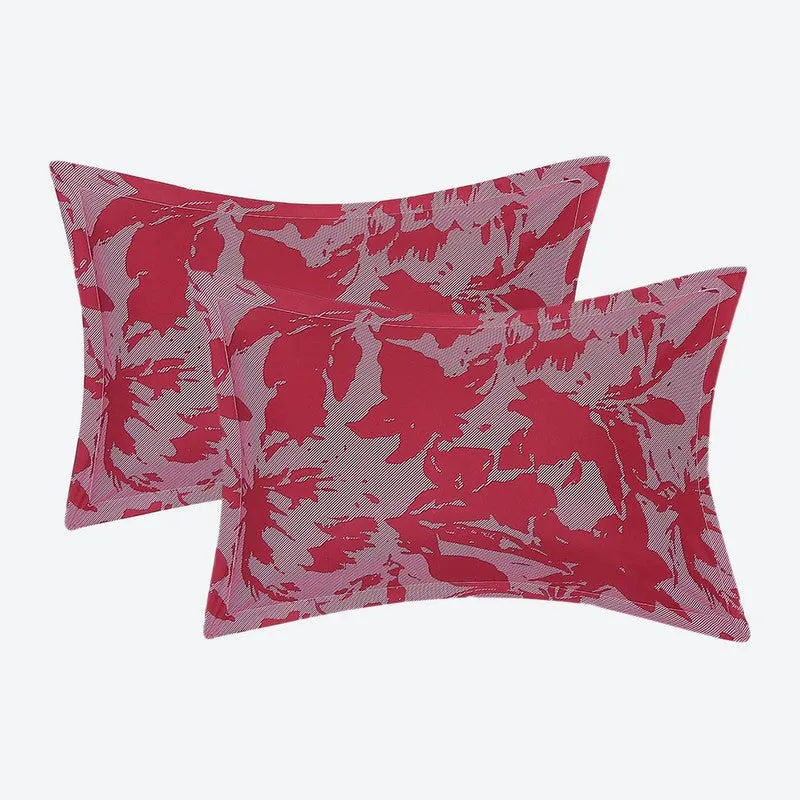 Monte Carlo Modern Muse Cotton Bedsheet (Pink) - 104 TC media 8