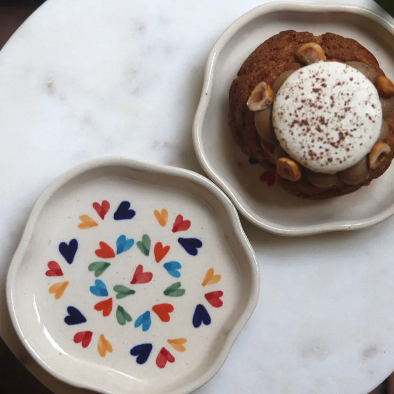 Oskandor Ceramic Platter - Set of Ten - 9