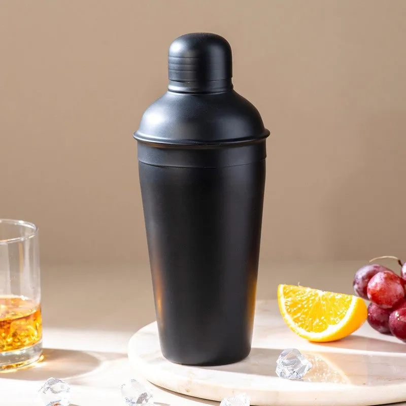 Twist & Shake Stainless Steel Cocktail Shaker - 550 ML media 1