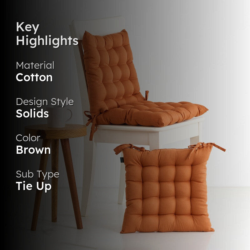 Seatease Chair Pad (Brown) - Set Of Three media 2