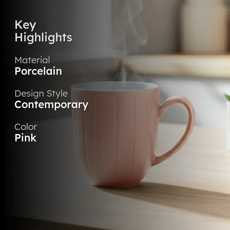 Alchemy Porcelain Coffee Mug (350 mL) - Pink media 2