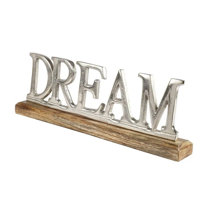 Dream Deal Typography Showpiece - Silver media 4