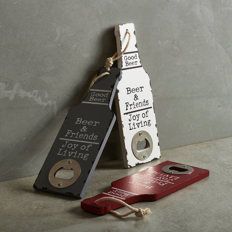 Beer & Friends Bottle Opener - Red media 3