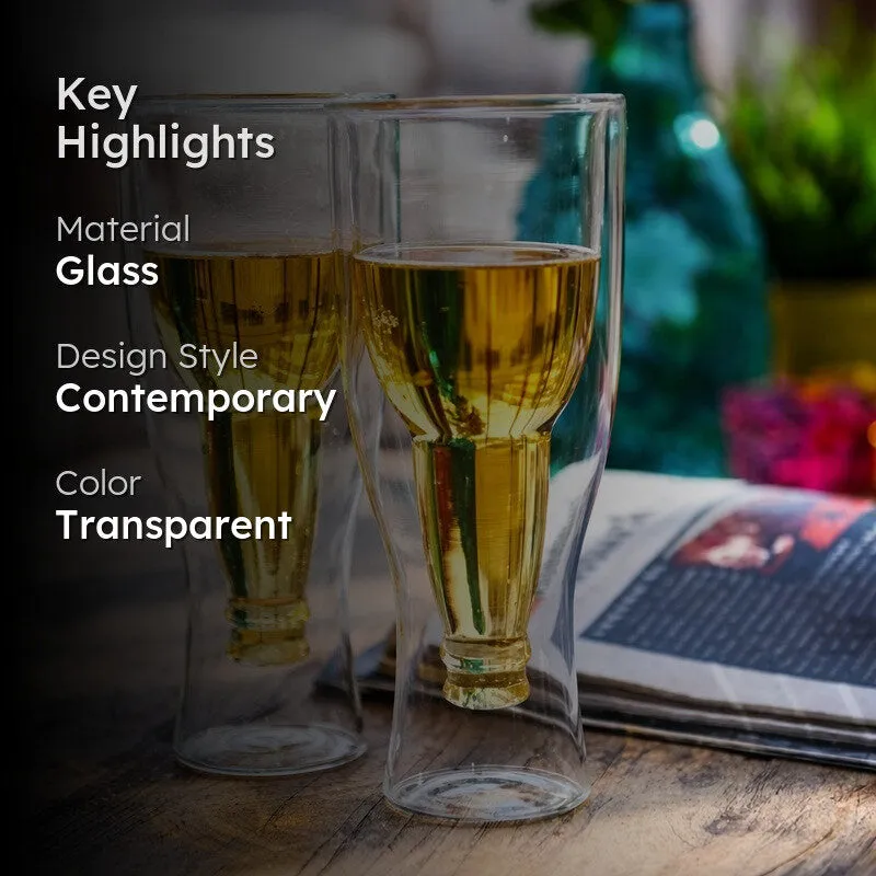 Hopside Glass Beer Glass (250 mL Each) - Set Of Two media 2