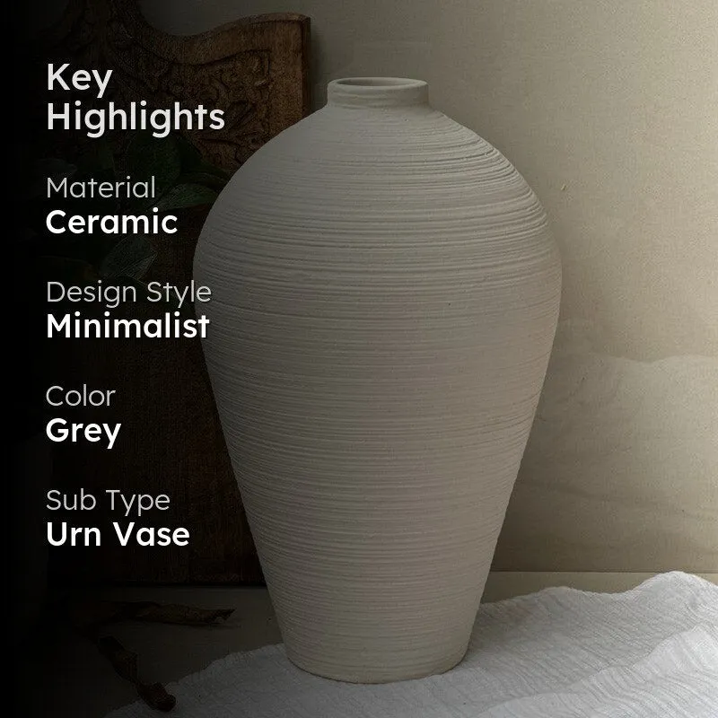 Melogami Ceramic Vase - Grey media 2