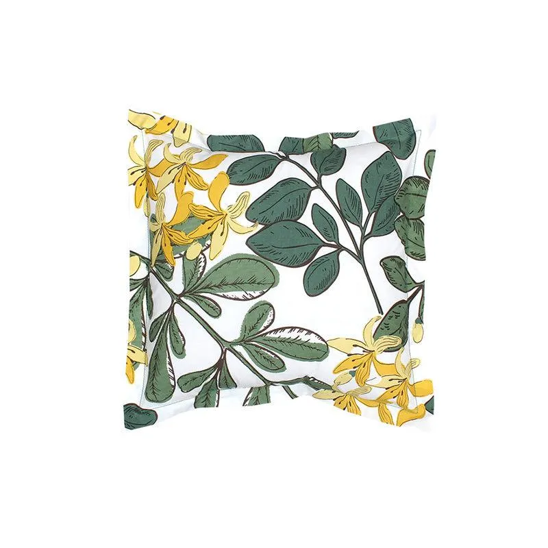 Moringa Cushion Cover (Green) - Set Of Two media 3