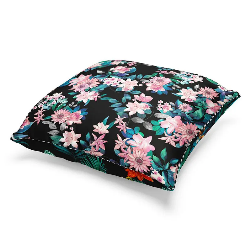 Azmina Printed Microfiber Cushion Cover - Set Of Two media 4